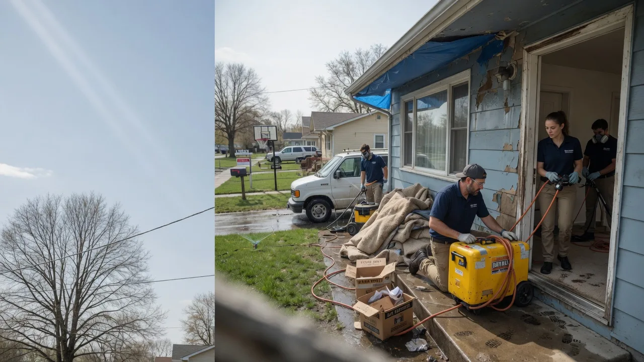 Basement Flood Cleanup in Byrnedale, PA near me